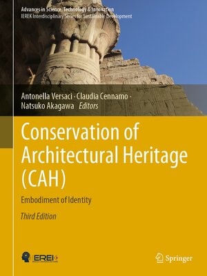 cover image of Conservation of Architectural Heritage (CAH)